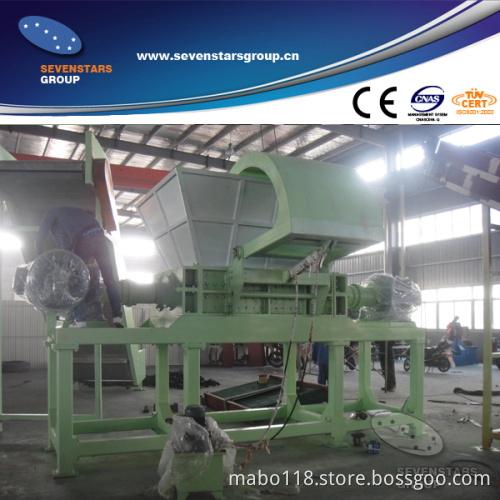 Waste Tire Recycling Line with Shredding Machine